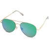SOJOS Classic Aviator Sunglasses for Women Men Mirrored UV400 Lens Vintage Metal Frame SJ1030