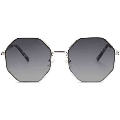 SOJOS Sunglasses for Women Polygon Sunglasses UV400 AURA SJ1128