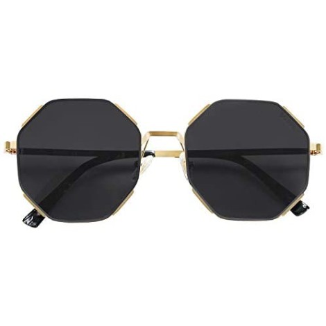 SOJOS Sunglasses for Women Polygon Sunglasses UV400 AURA SJ1128