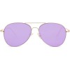 SOJOS Classic Aviator Sunglasses for Women Men Mirrored UV400 Lens Vintage Metal Frame SJ1030